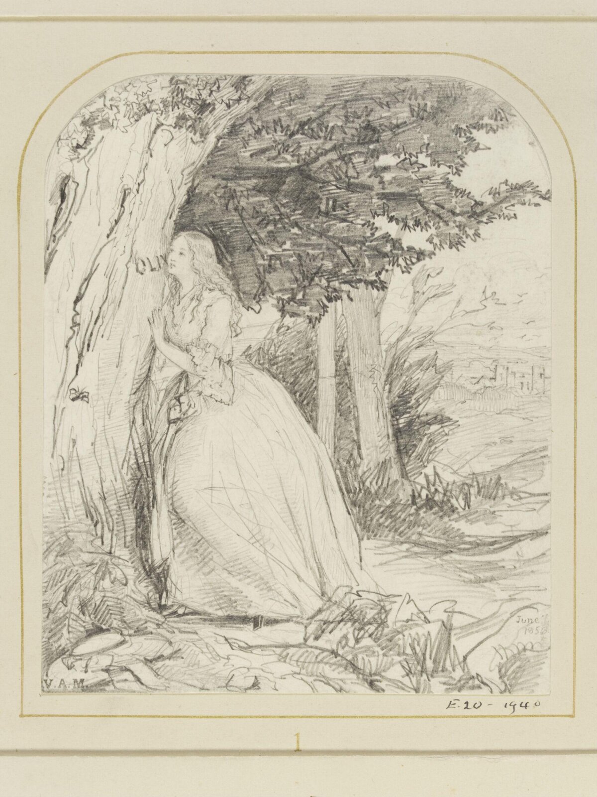 Drawing, William Maw Egley, 07/06/1856
