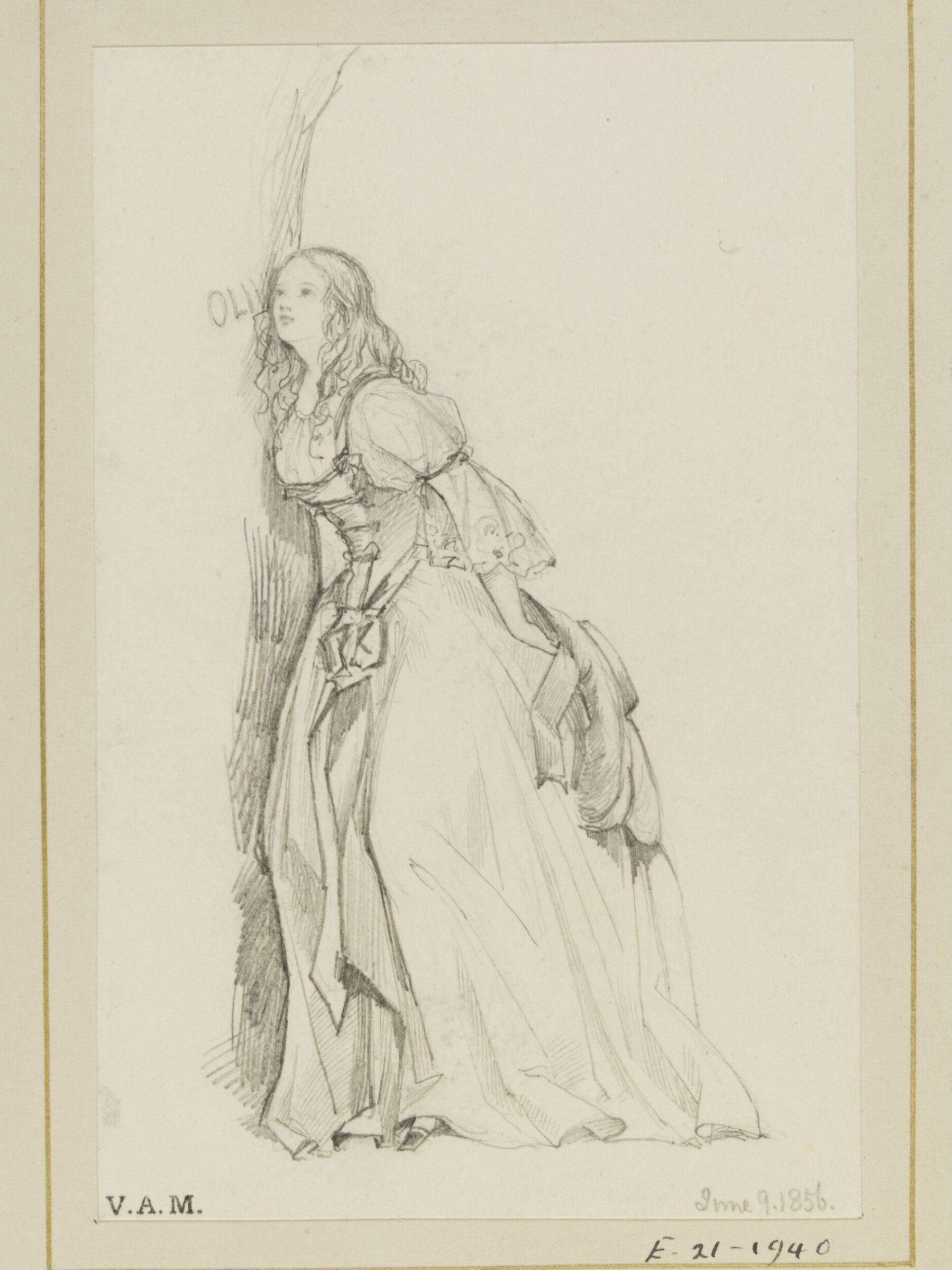 Drawing, William Maw Egley, 09/06/1856