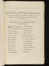 Shakespeare's First Folio thumbnail 2