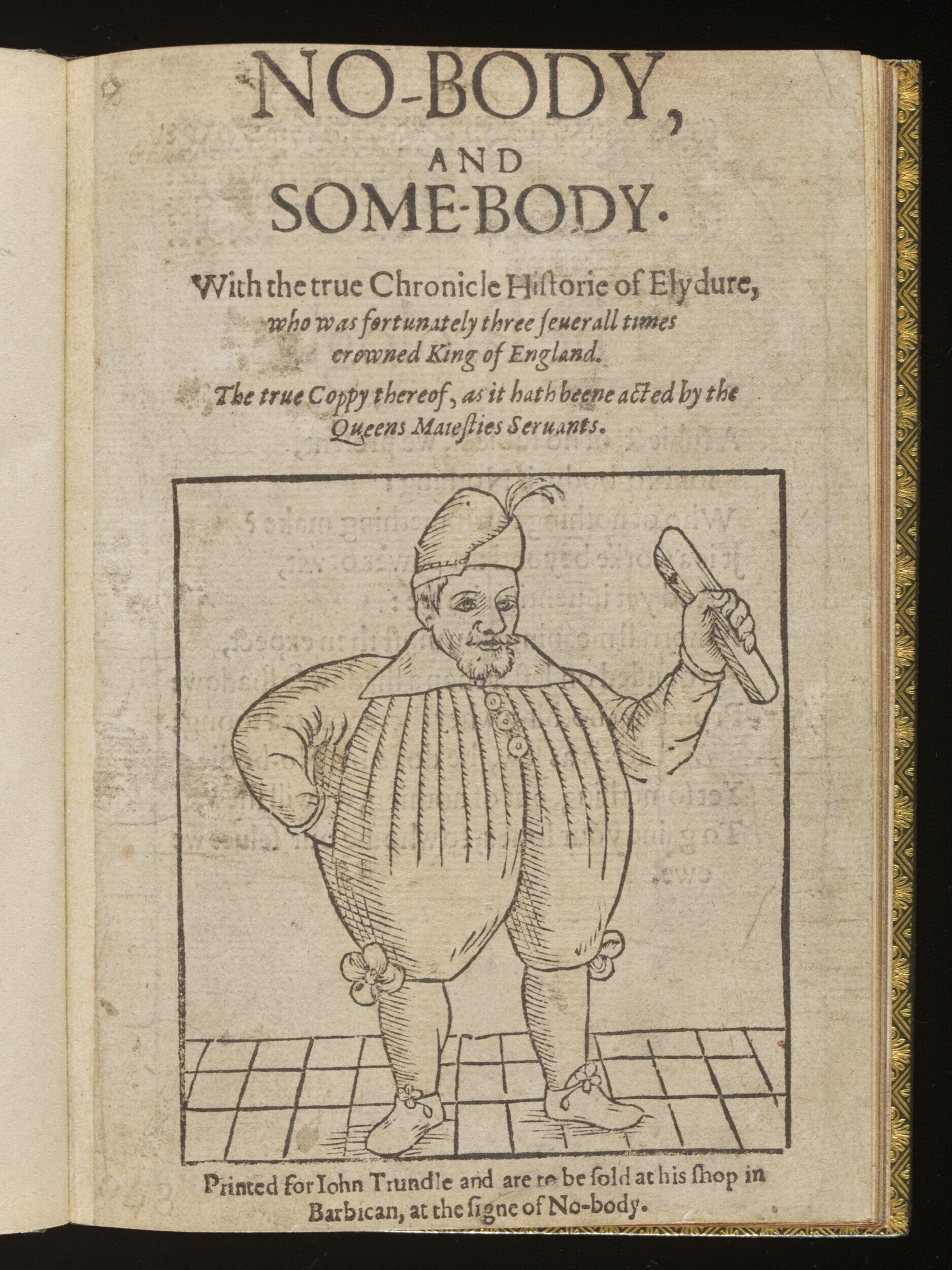 No-body, and some-body