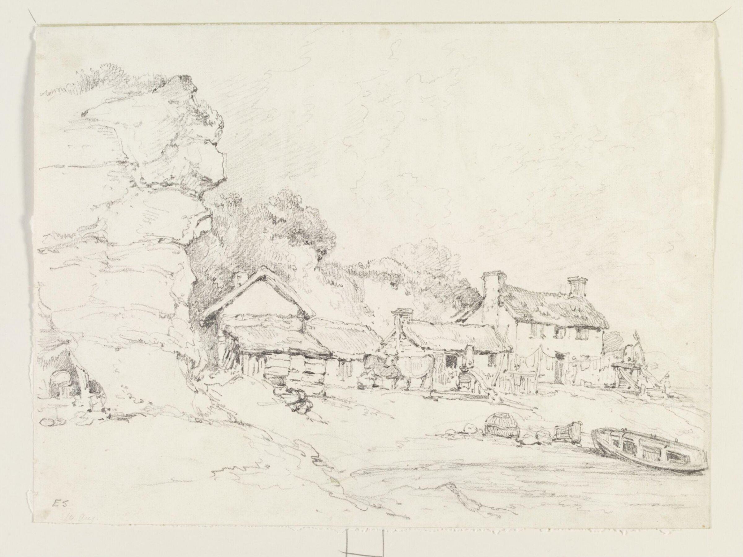 Drawing, Henry Edridge, c.1790-1820