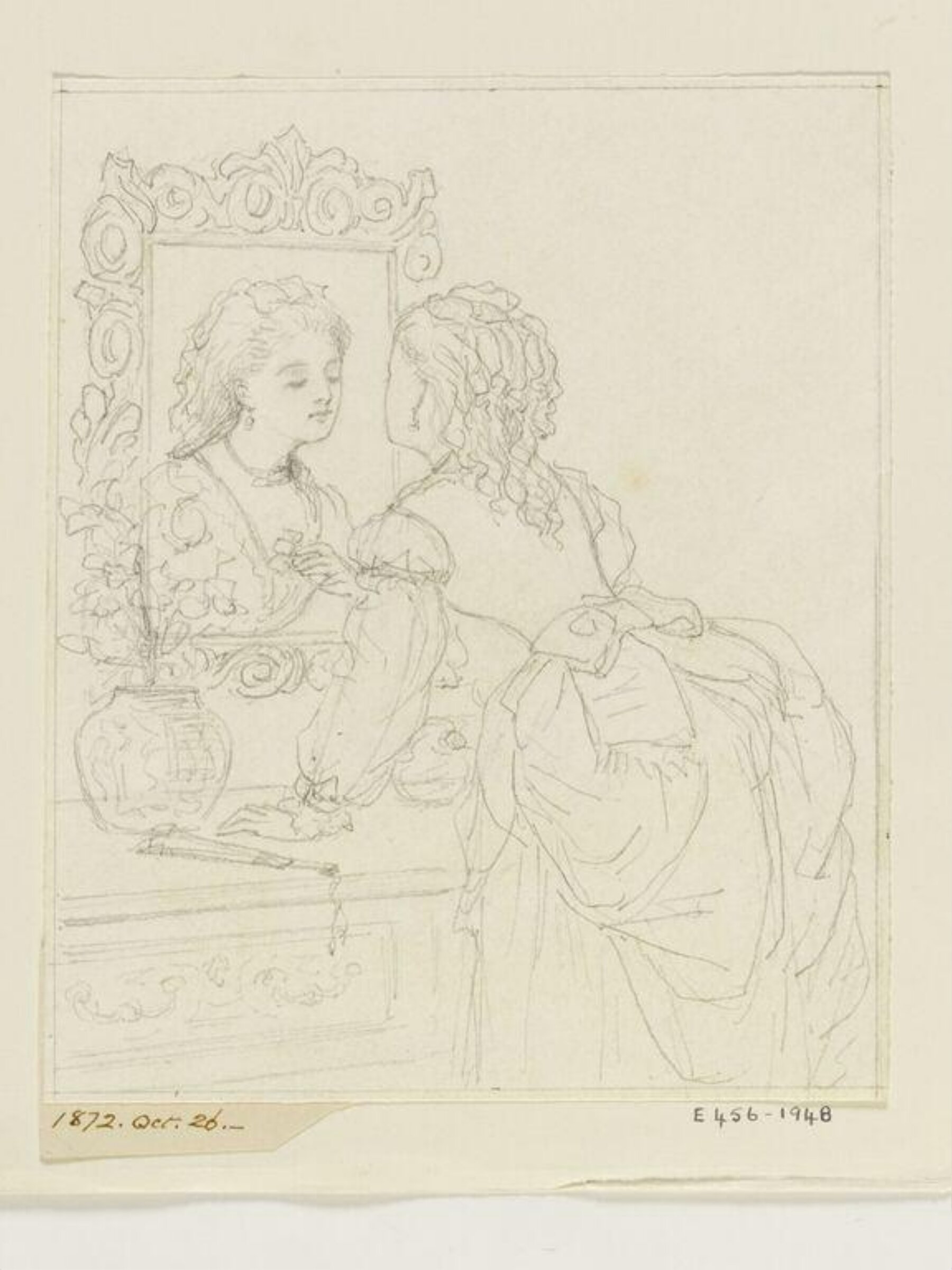 Drawing, William Maw Egley