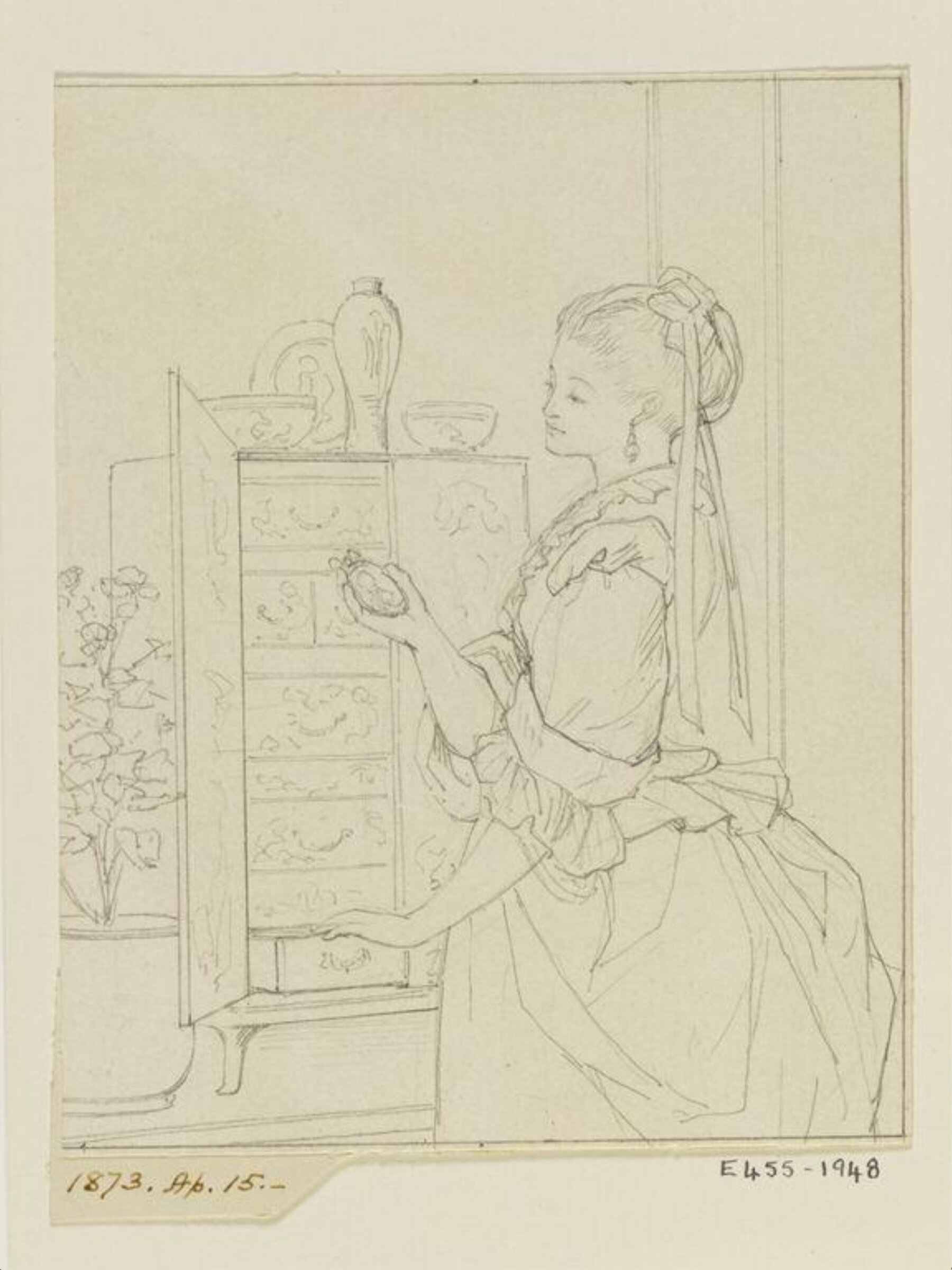 Drawing, William Maw Egley