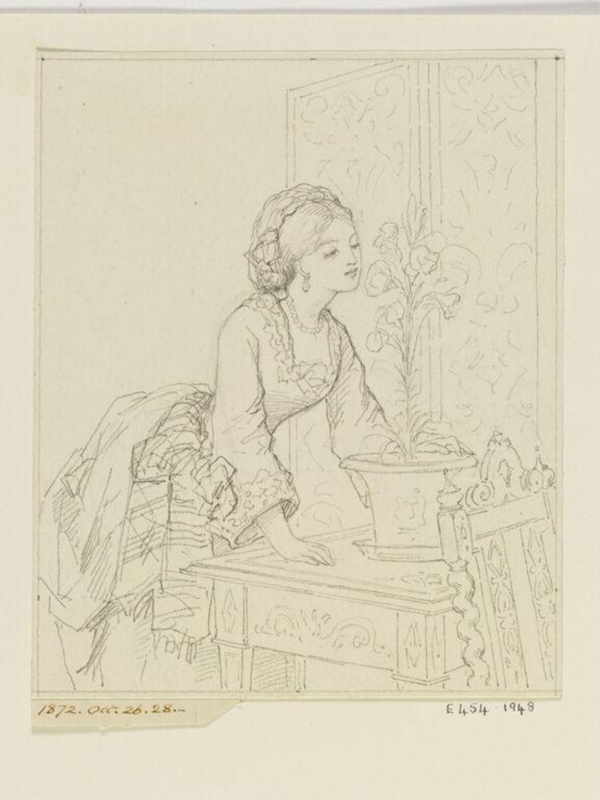 Drawing, William Maw Egley