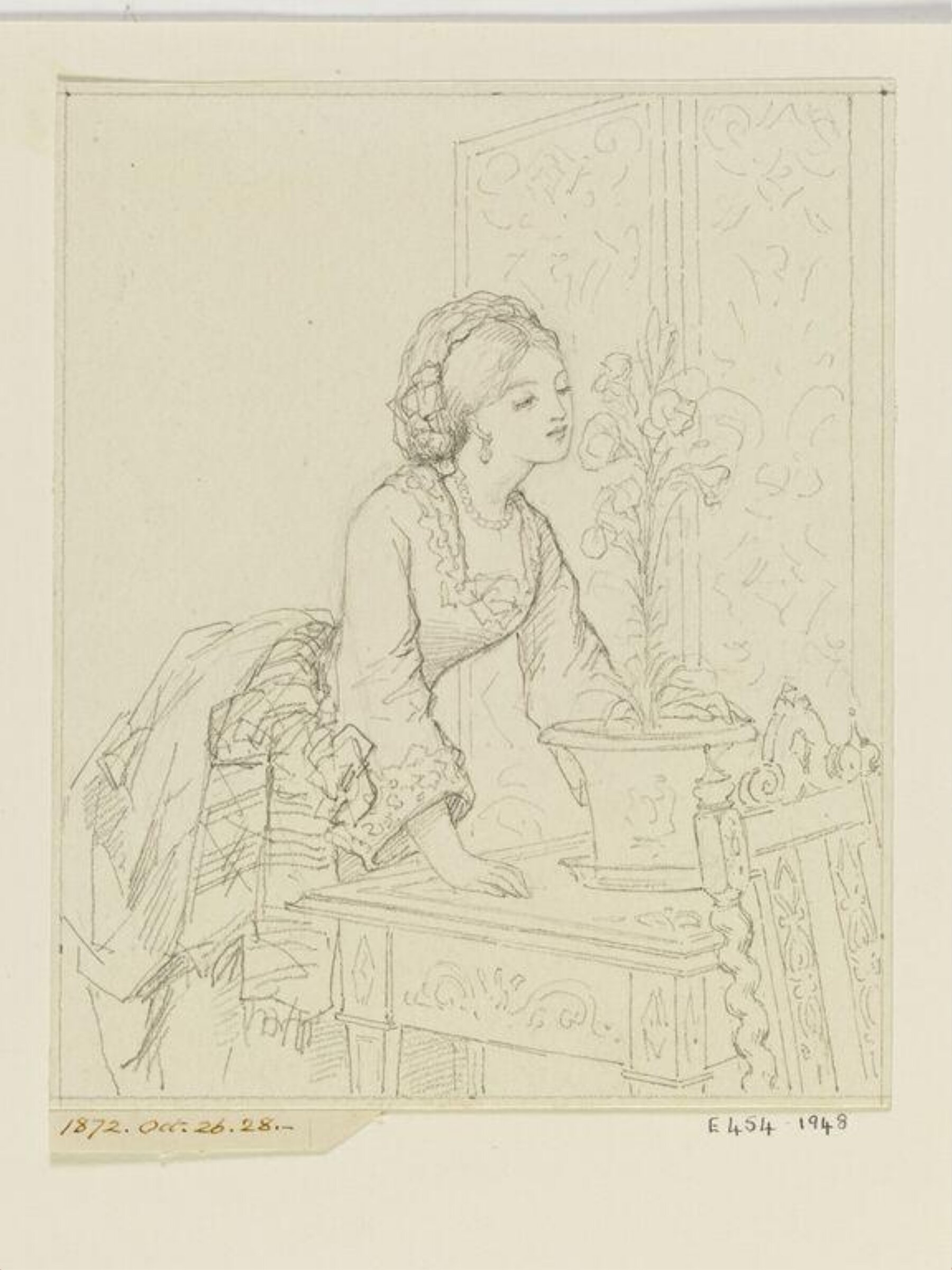 Drawing, William Maw Egley