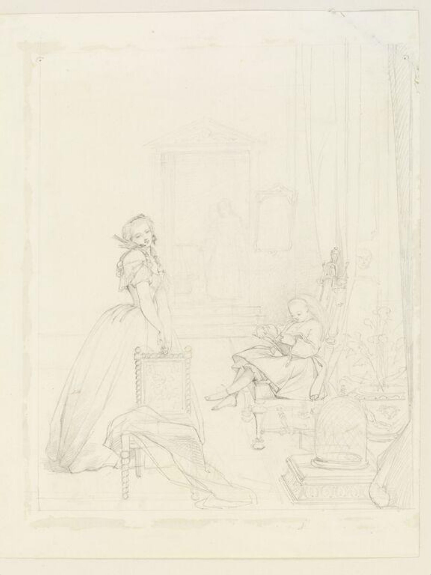Drawing, William Maw Egley