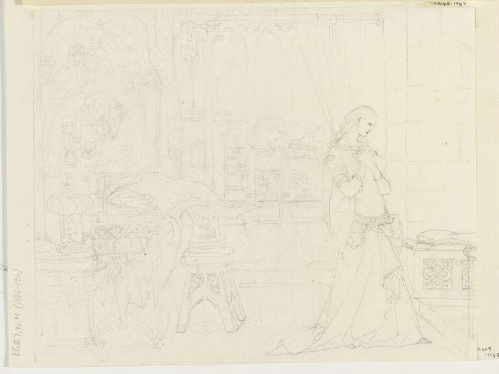 Drawing, William Maw Egley