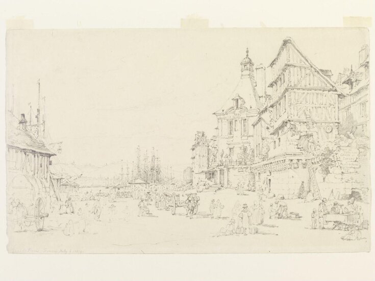 Rouen, Quai de Paris Edridge, Henry RA V&A Explore The Collections