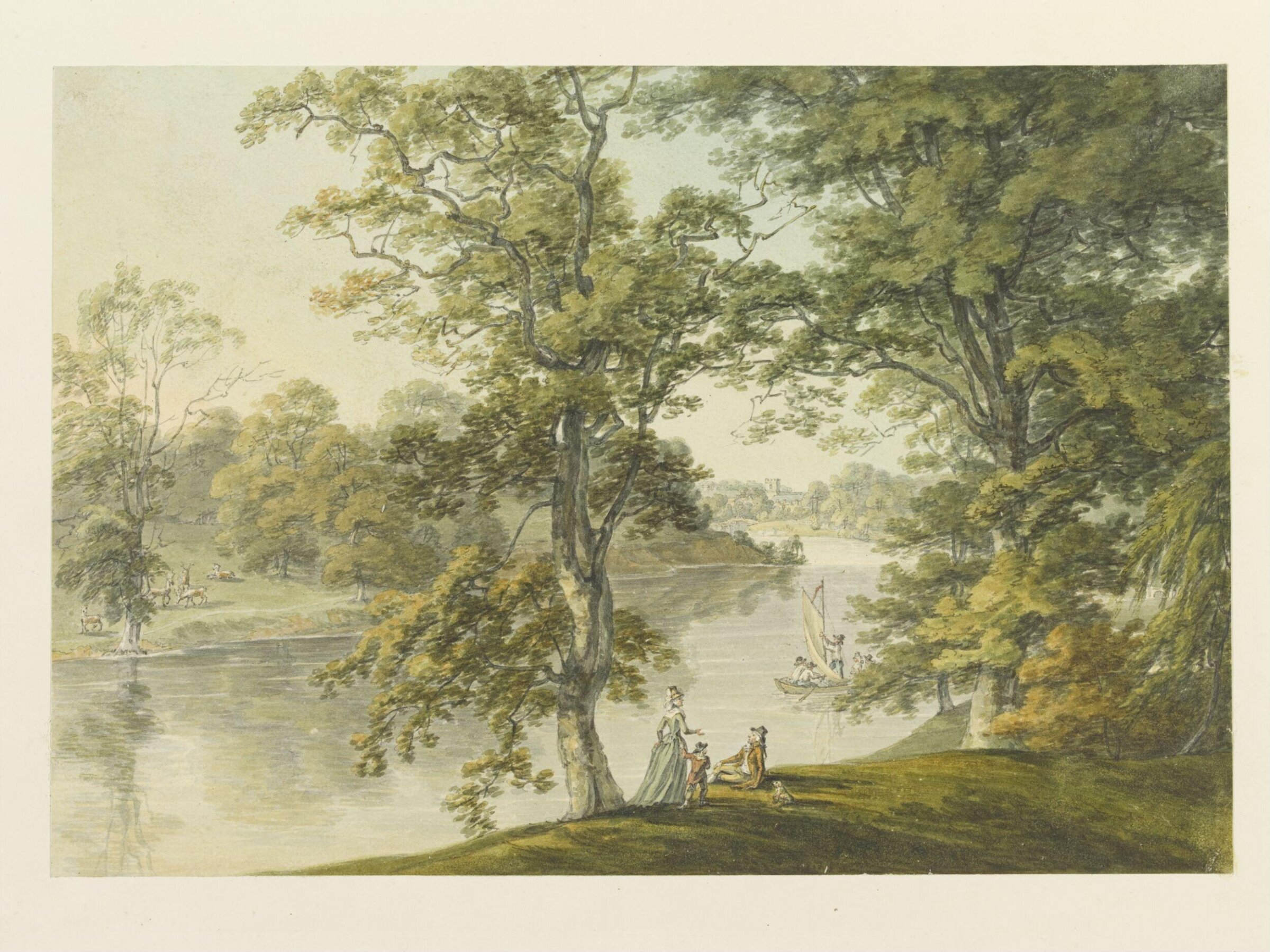 Wynnstay Park, Derbyshire, John Emes, ca. 1785-1805