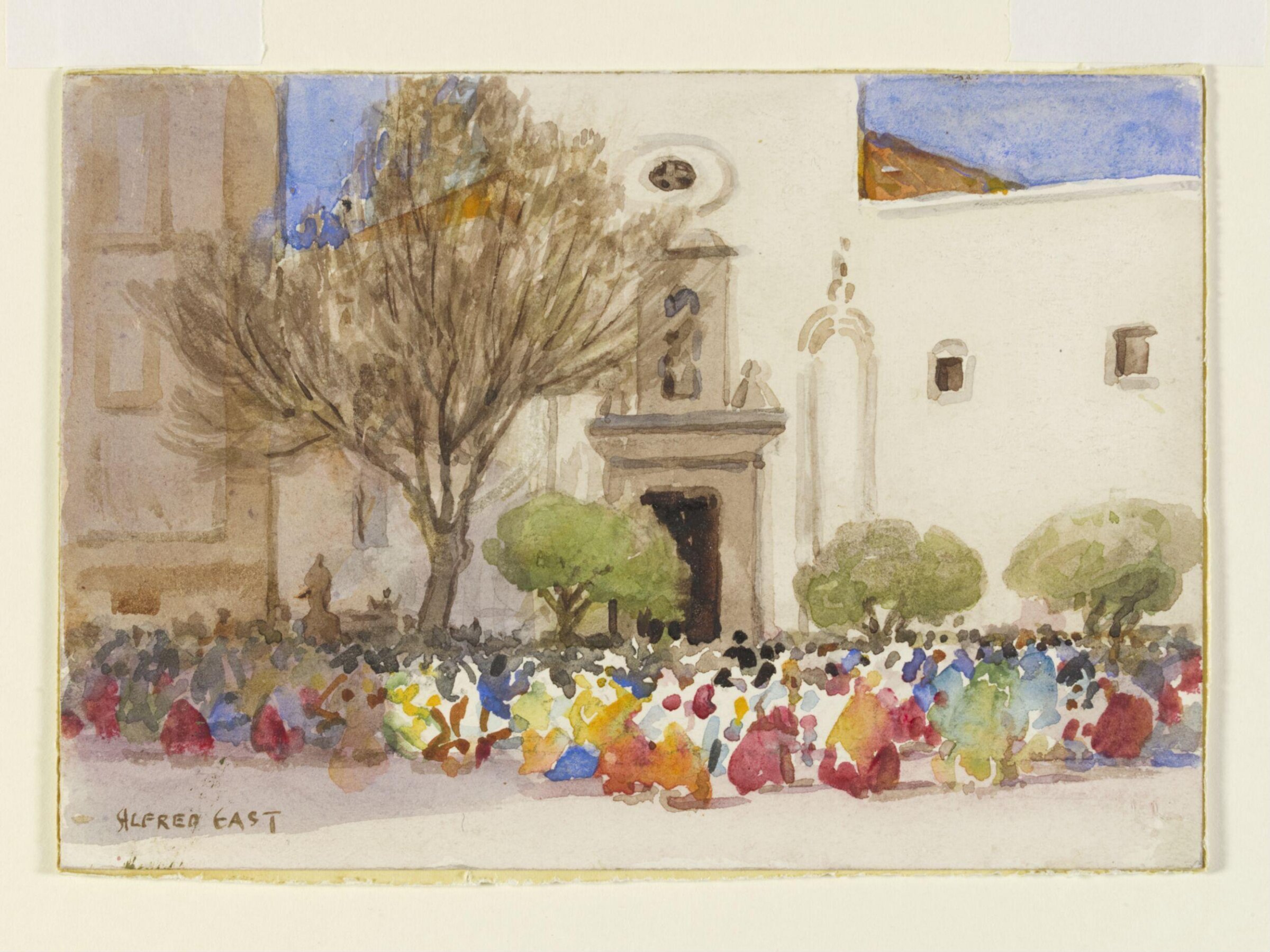 Carnival at Algeciras, Alfred East, ca. 1870-1910