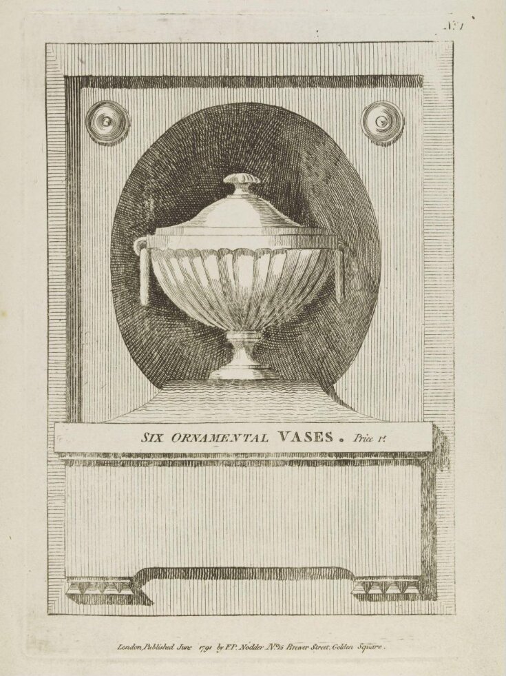 Six Ornamental Vases top image