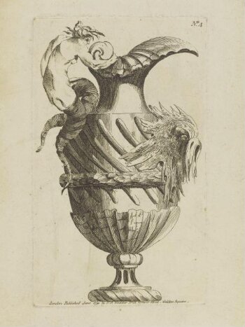 Six Ornamental Vases