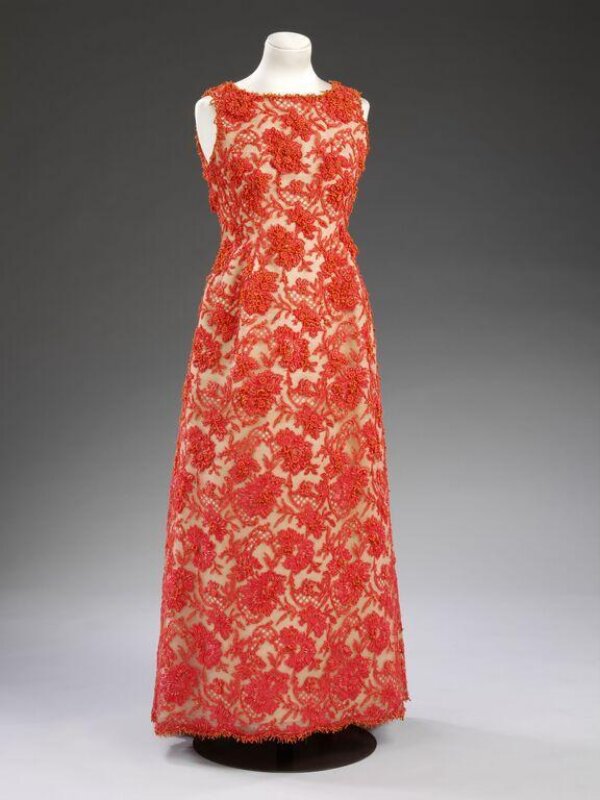 Evening Dress Mancini, Rene Givenchy, Hubert de V&A Explore The