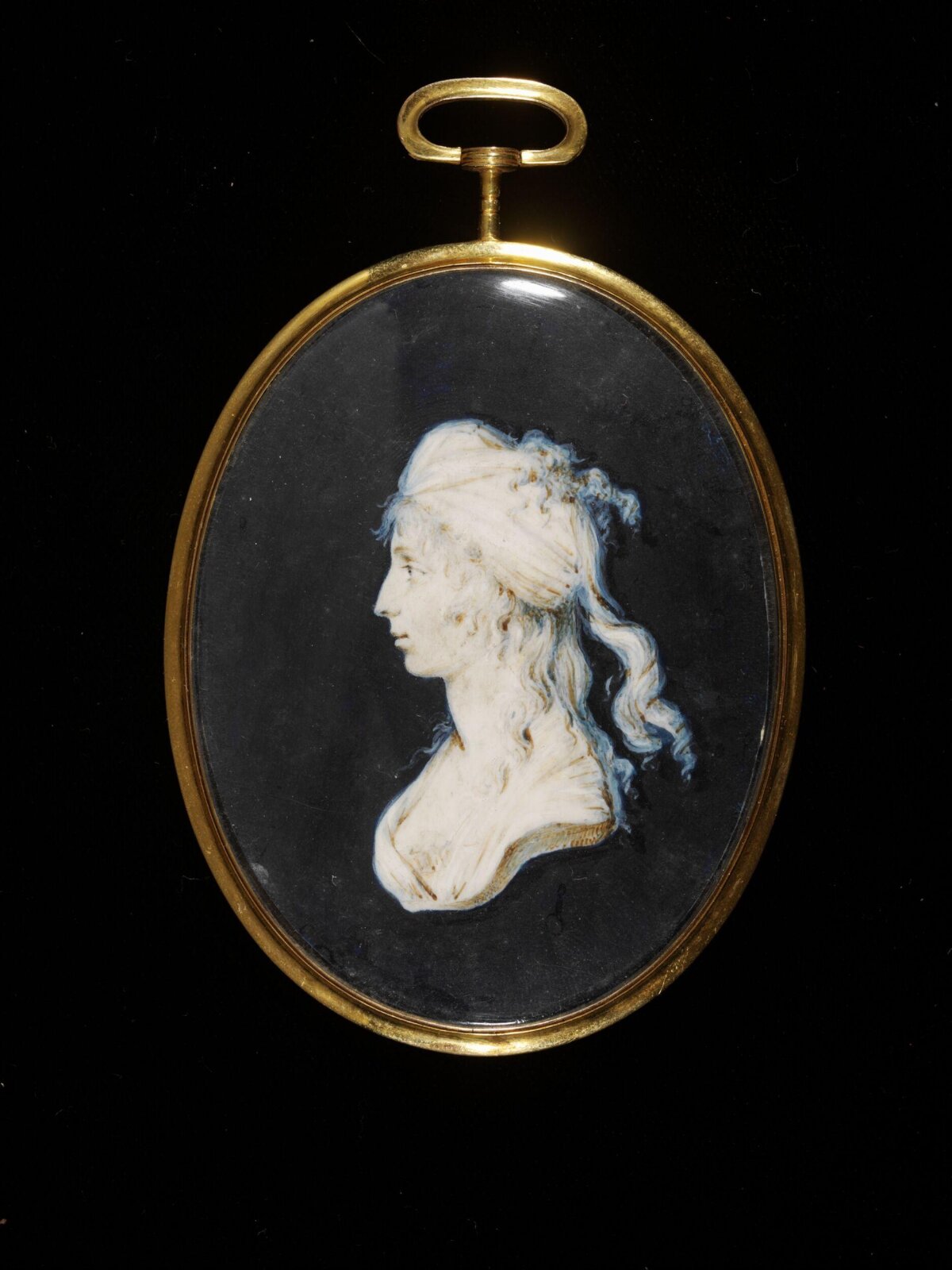 Portrait miniature, Henri de Janvry, c.1795