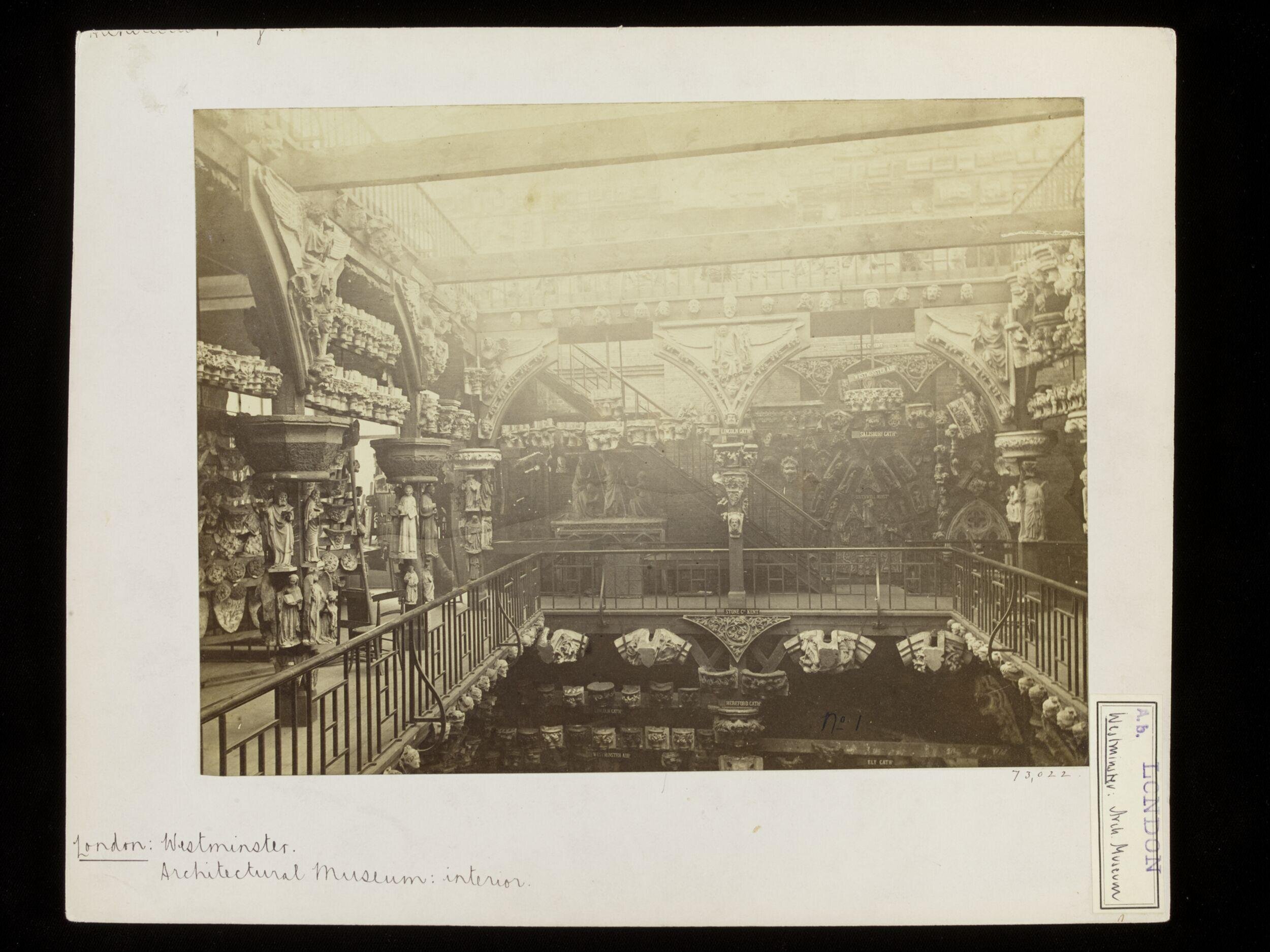 The Museum.  General View from the Rostrum