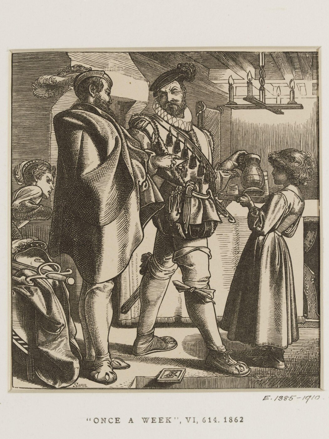 Frederick Sandys, Jacques de Caumont