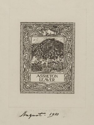 Bookplate for Assheton Leaver