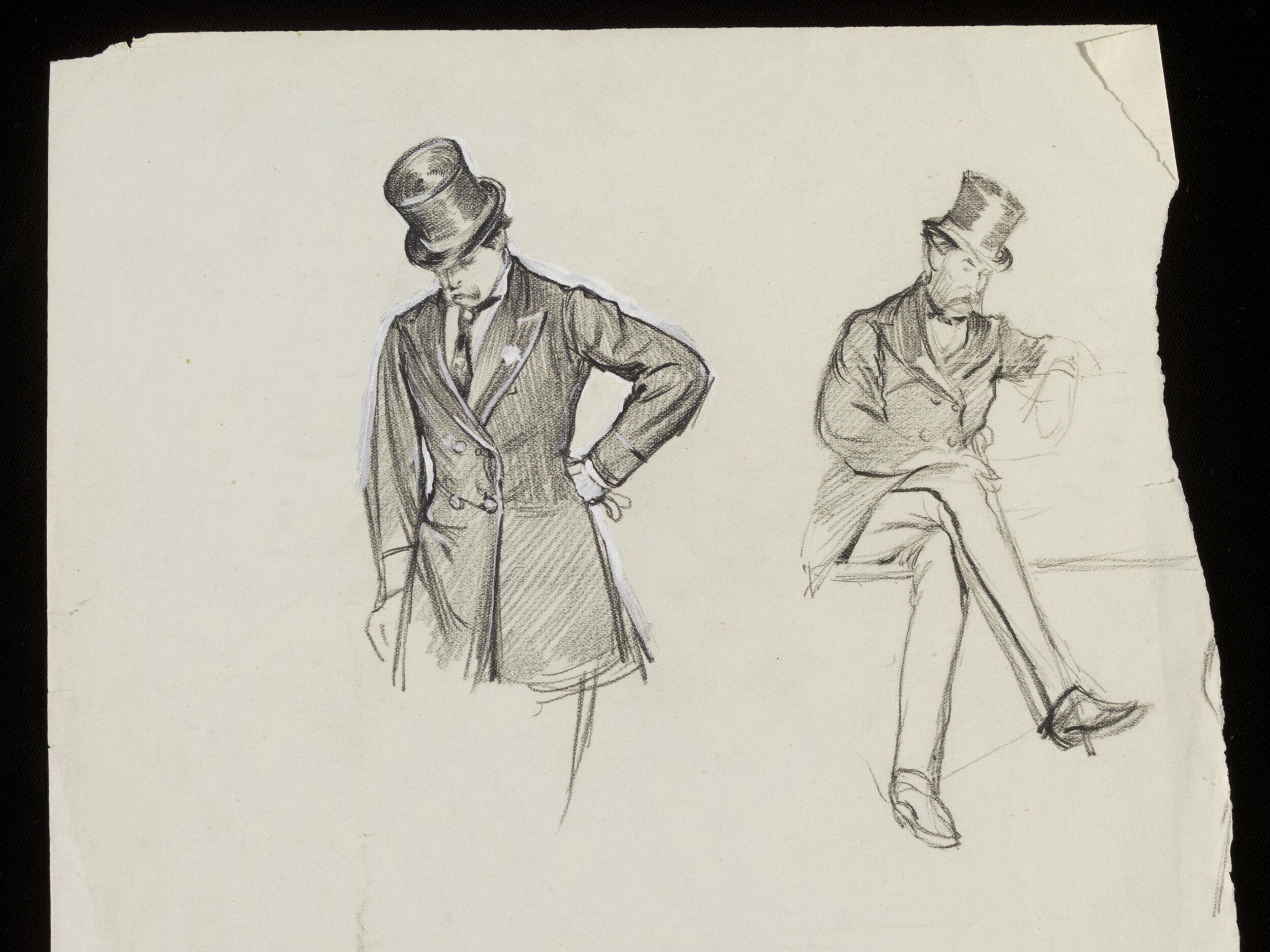 A man in evening dress