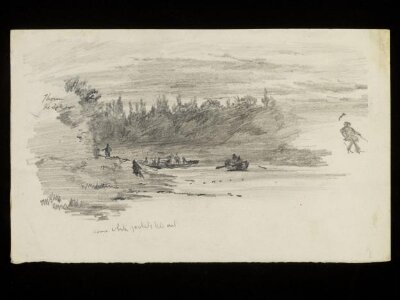 River scene with boats
