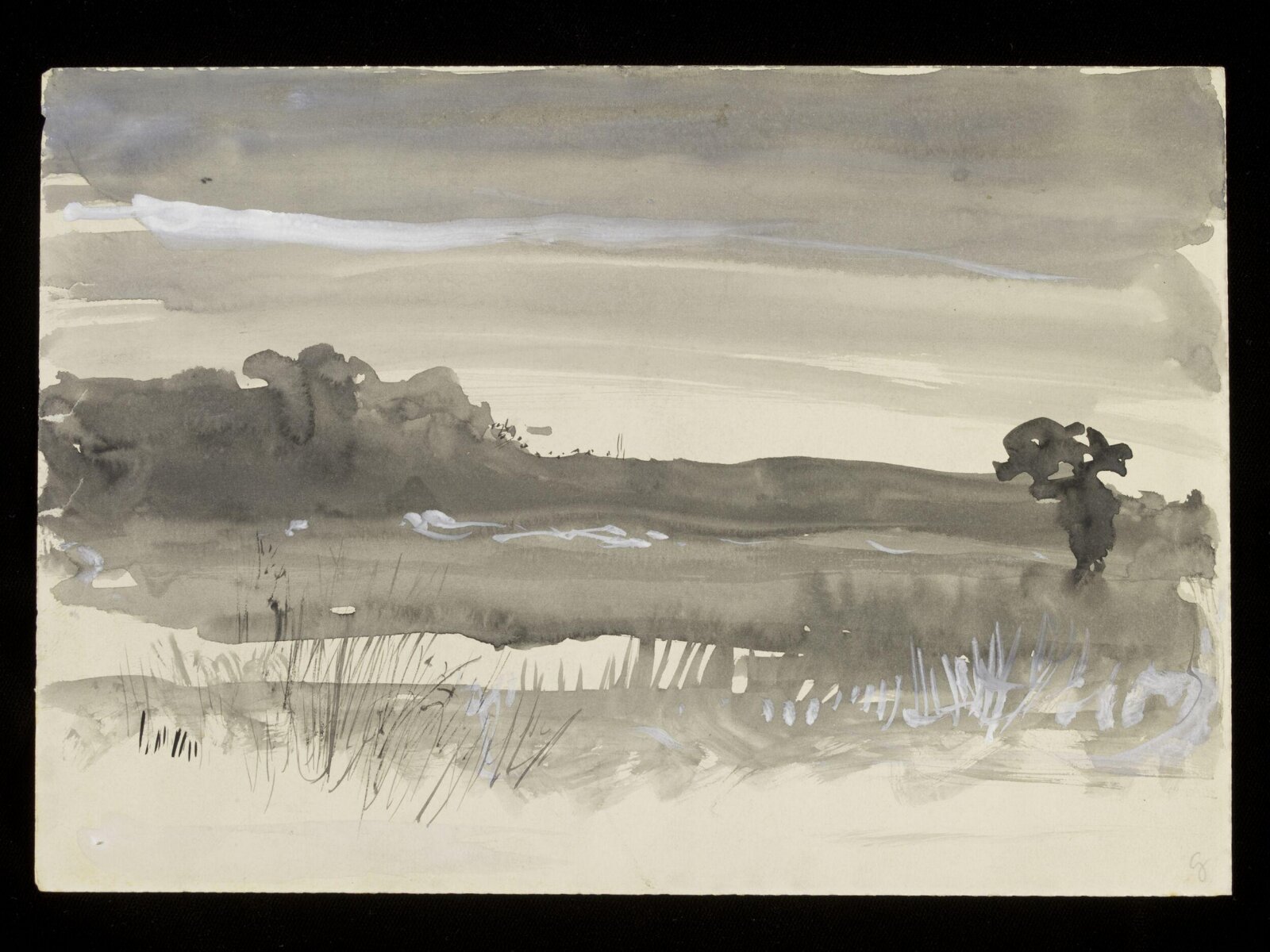 Landscape, Luke Fildes, ca. 1860-1927