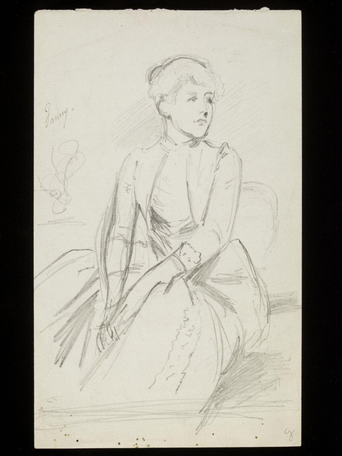 Fanny, Luke Fildes, ca. 1860-1927
