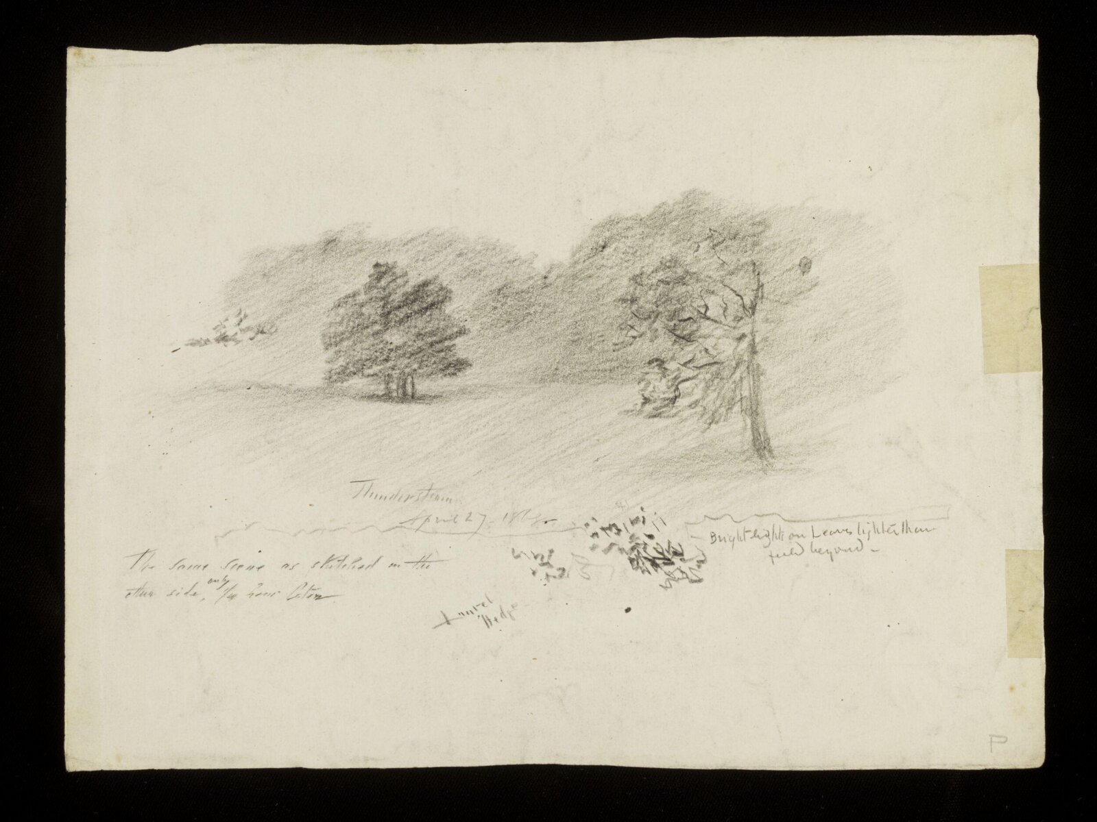 Thunderstorm, Luke Fildes, 27/04/1868
