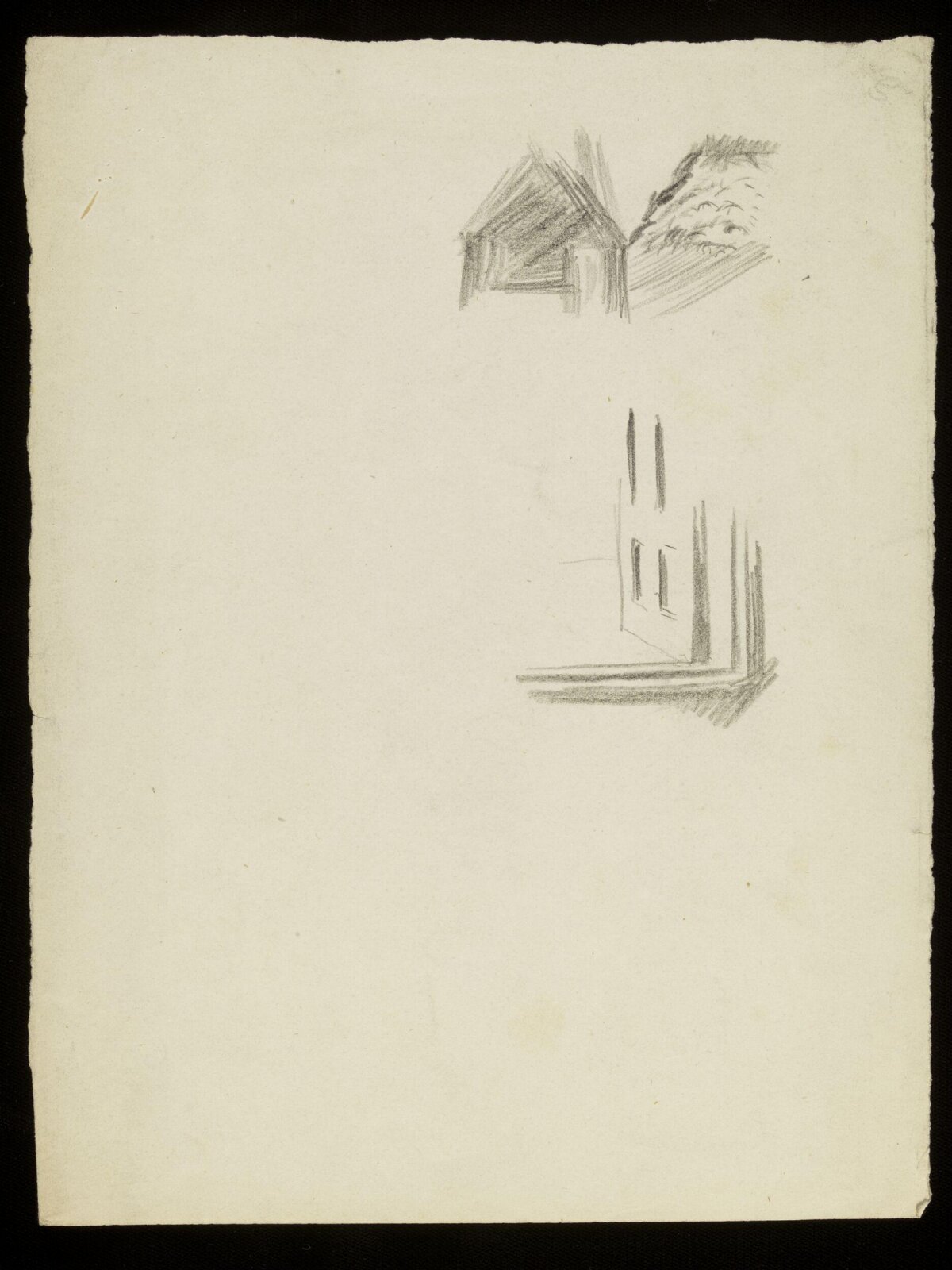 Buildings, Luke Fildes, ca. 1860-1927