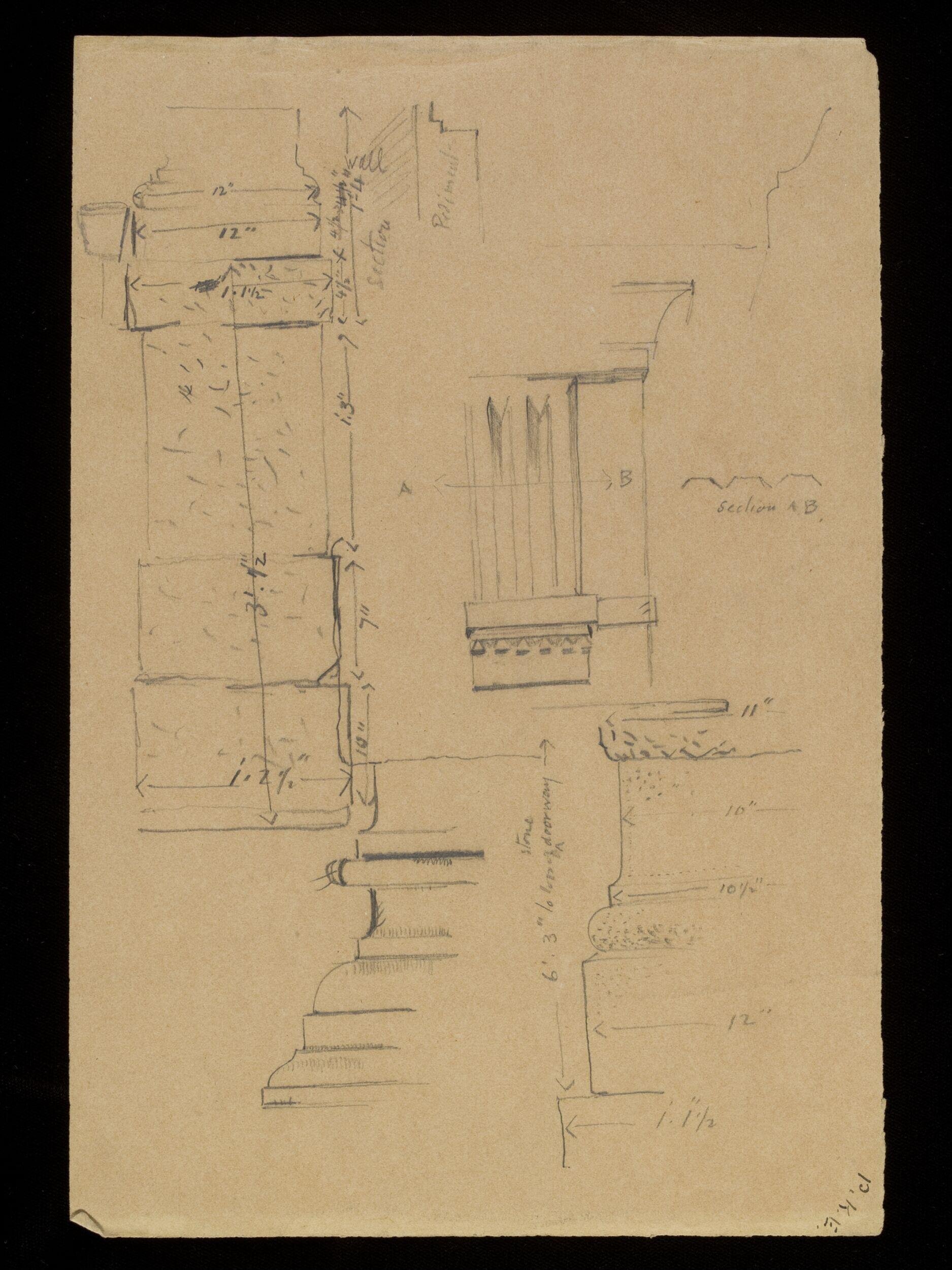 Architectural sketches