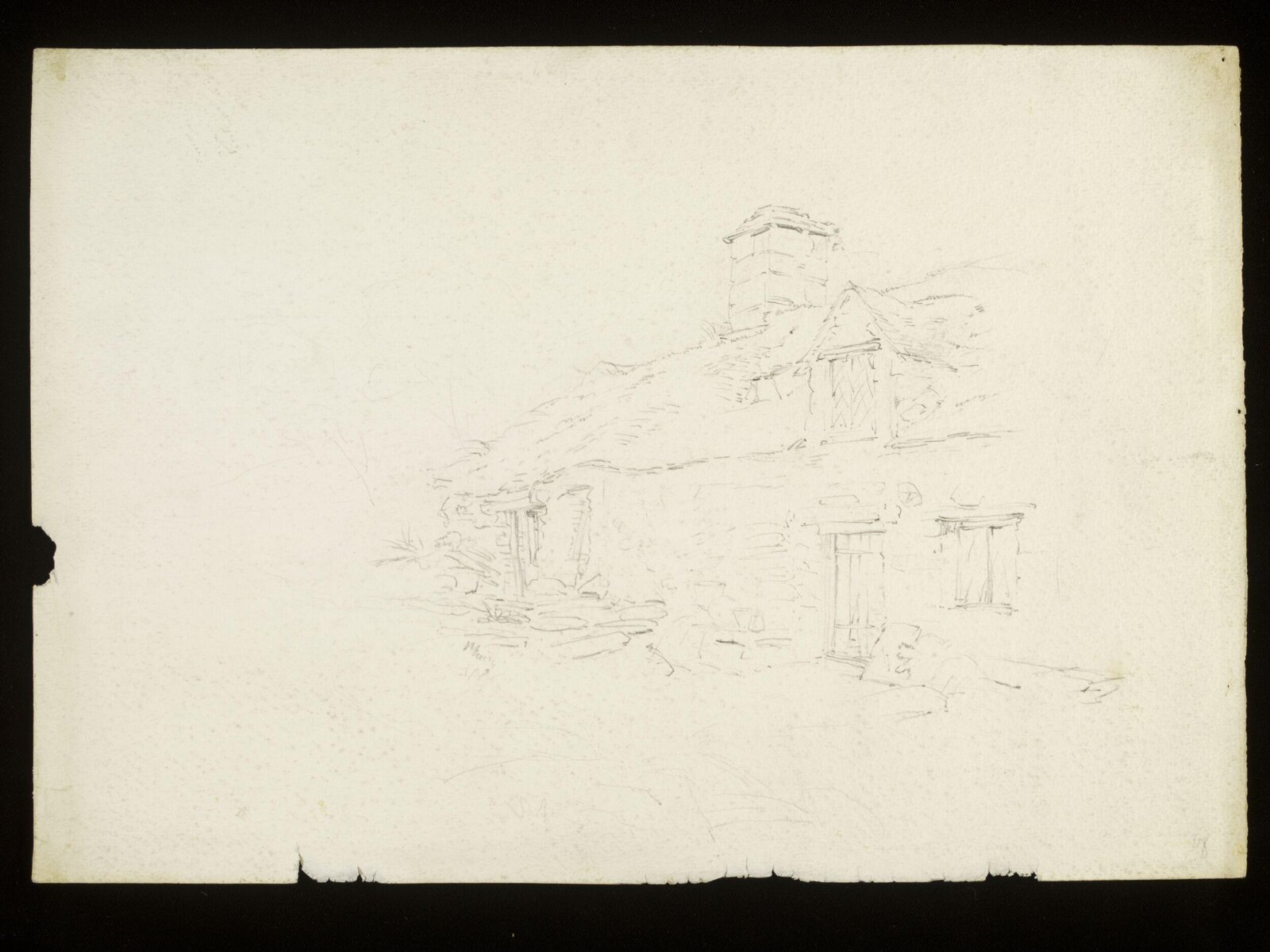 A cottage, Luke Fildes, ca. 1860-1927
