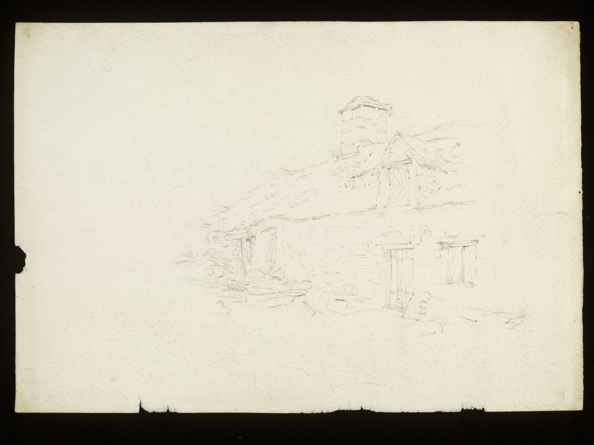 A cottage, Luke Fildes, ca. 1860-1927