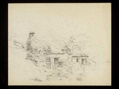 A ramshackle cottage