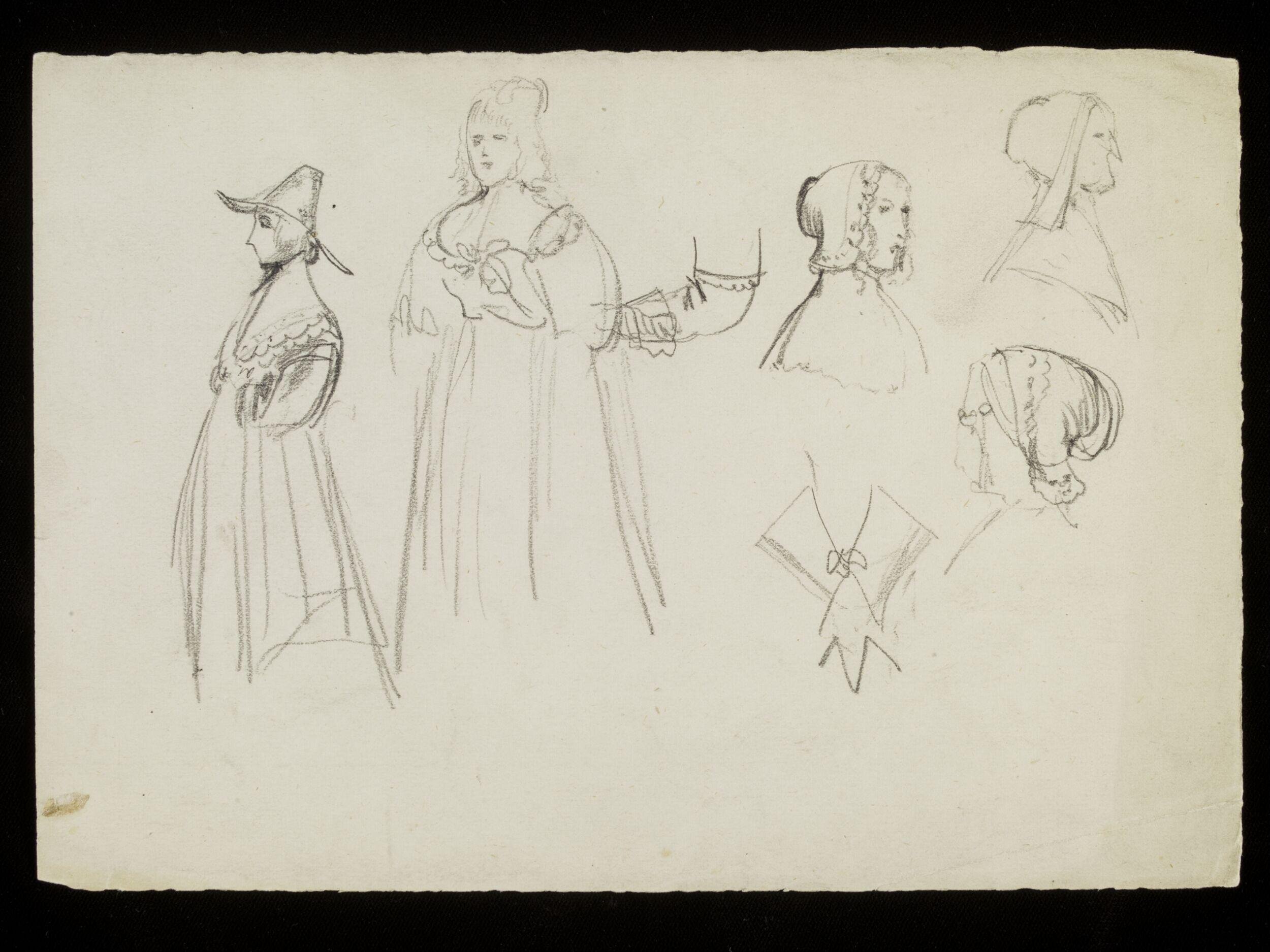 Women in costume and hats