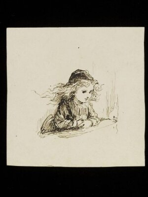 Young girl in a hat