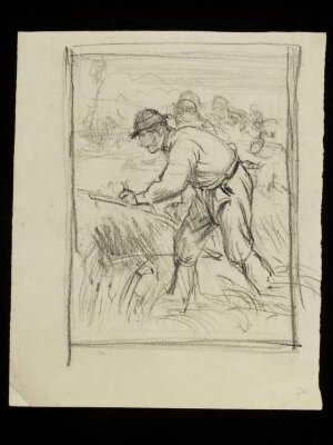 Man working in a field
