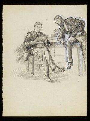 Two smartly dressed men