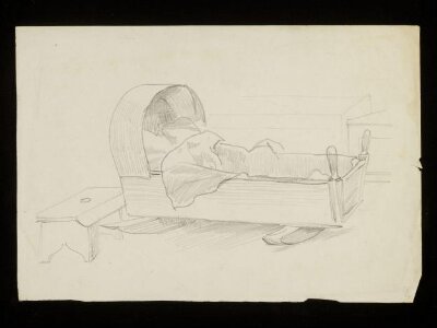 A baby's crib