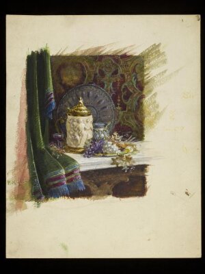 Sketch for still life picture, Worrington
