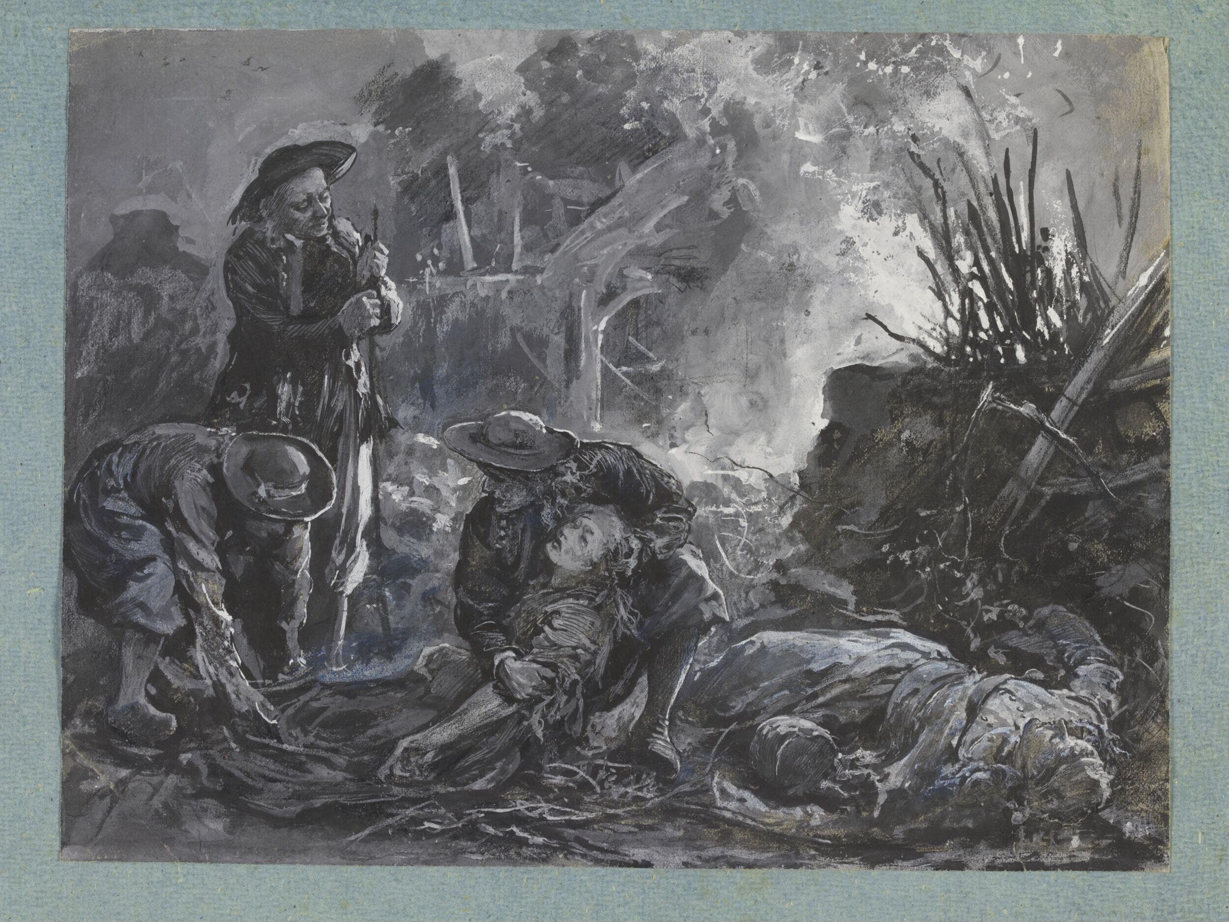A Battle scene