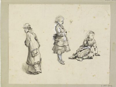 Three young girls