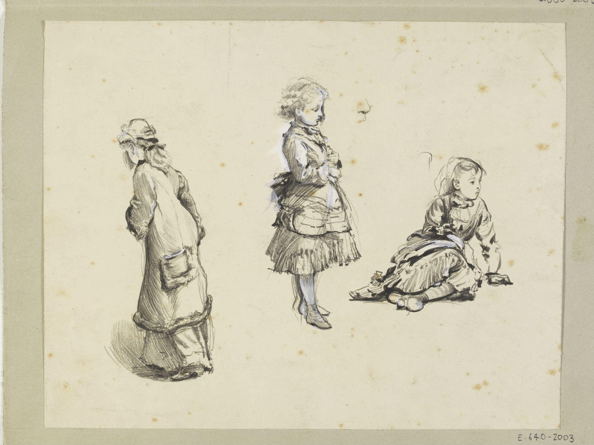 Three young girls