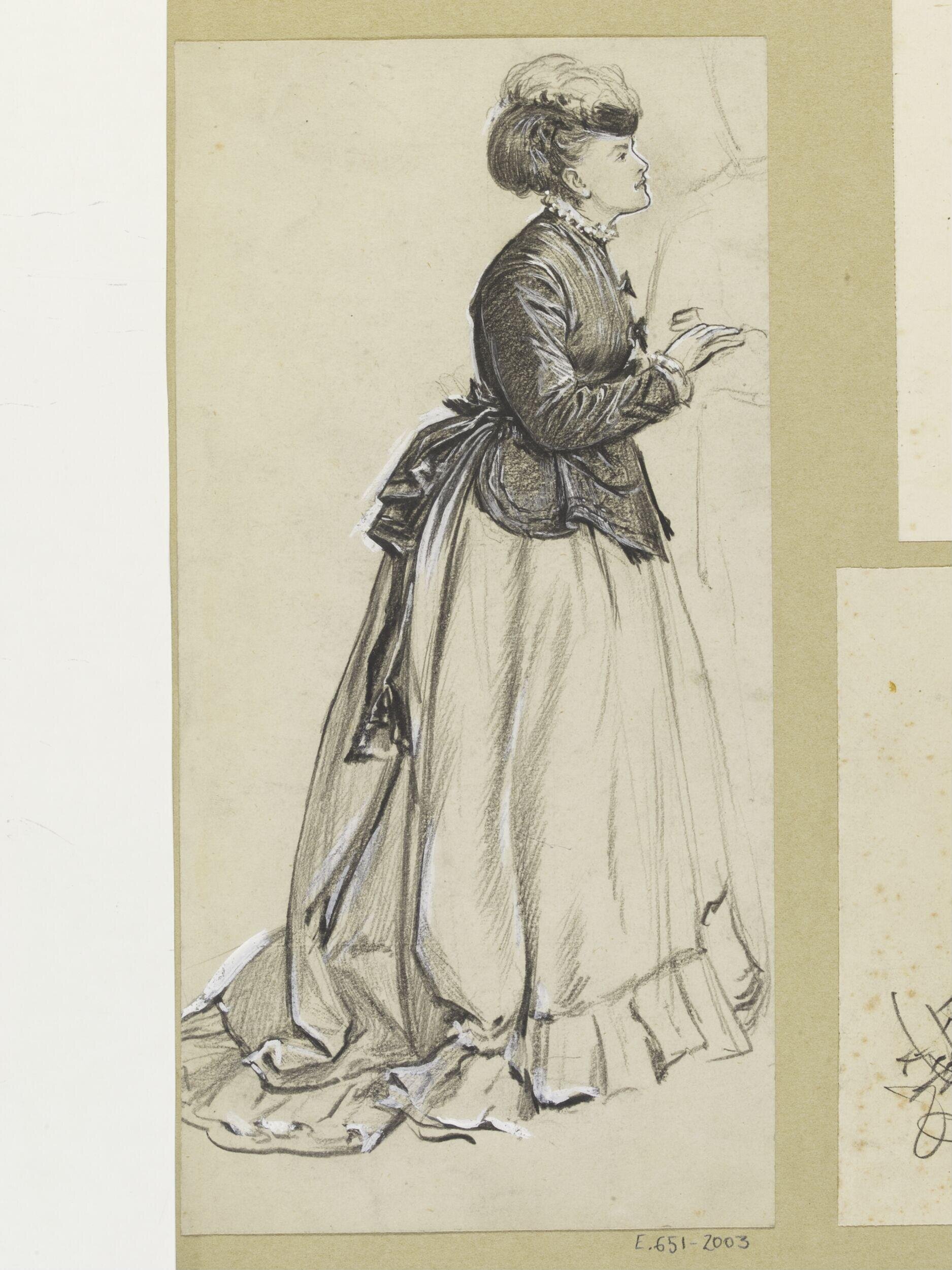 Woman wearing a hat