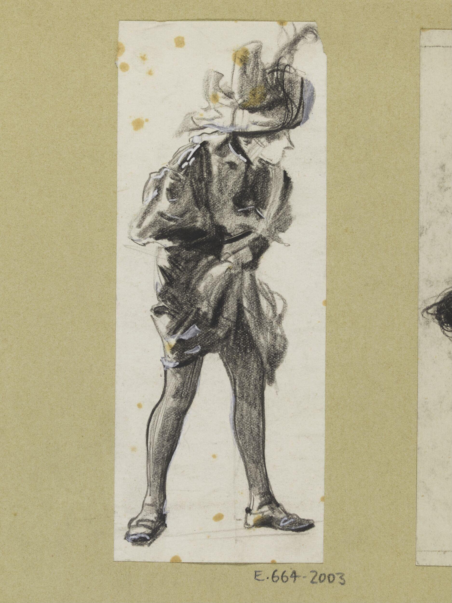 A Man in costume