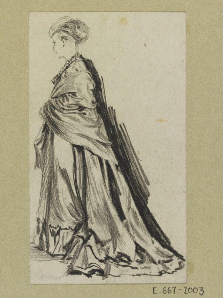 Woman in a long dress top image