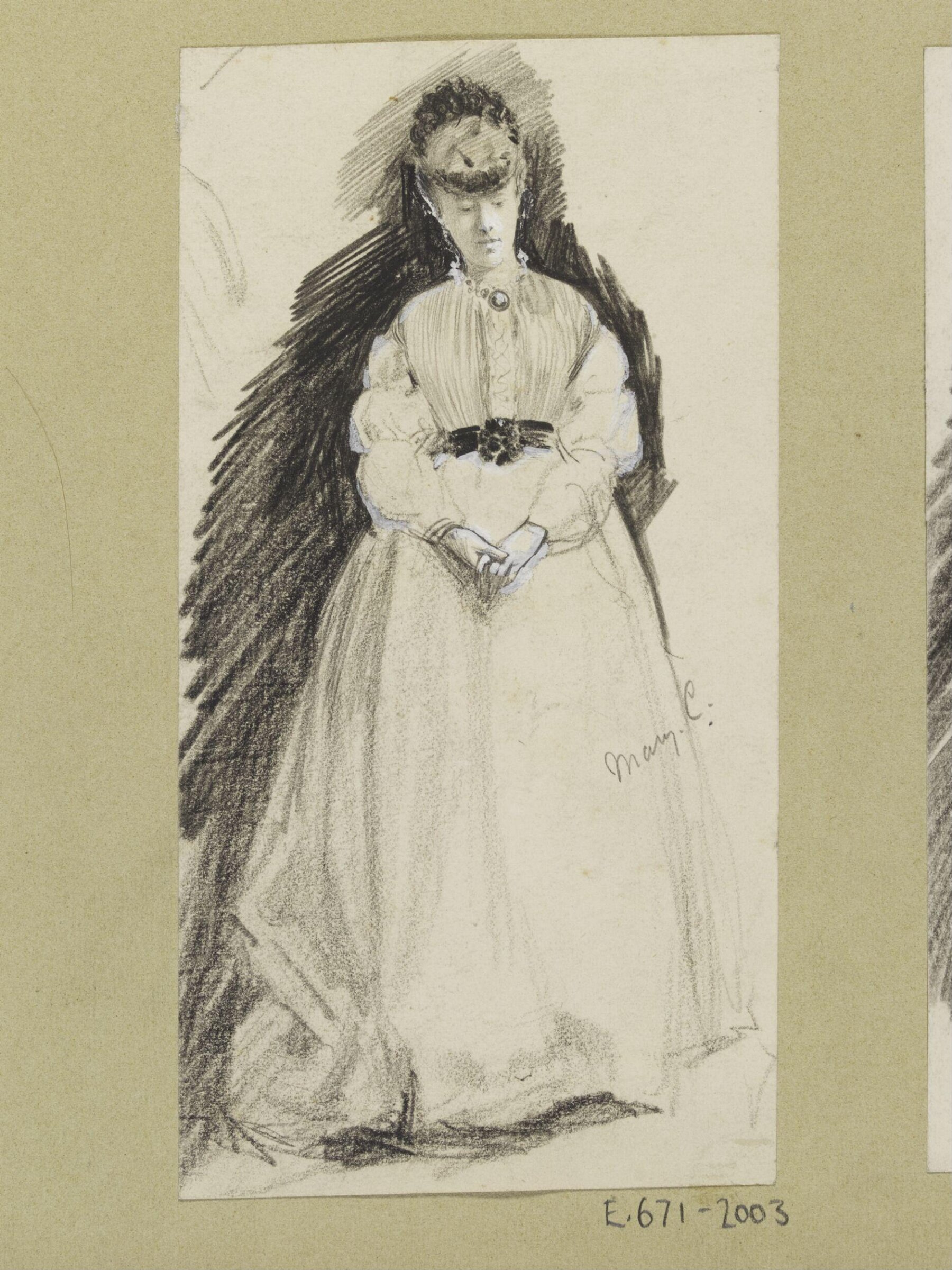 Mary. C., Luke Fildes, ca. 1860-1927