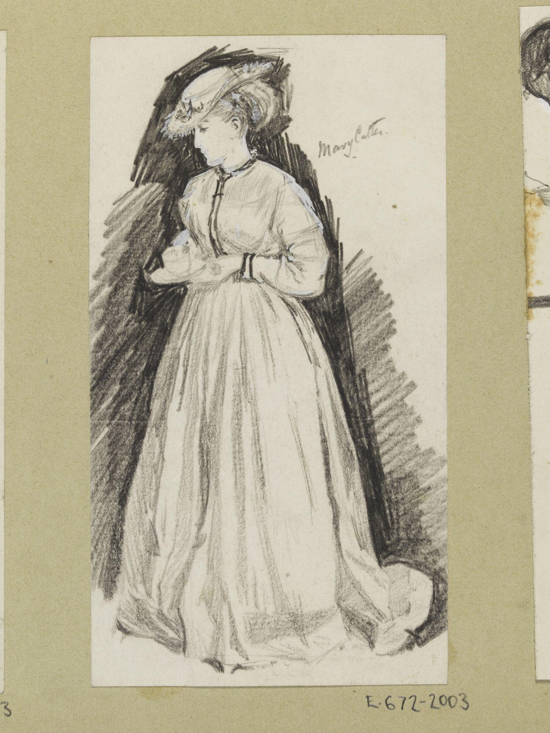 Mary Catter, Luke Fildes, ca. 1860-1927