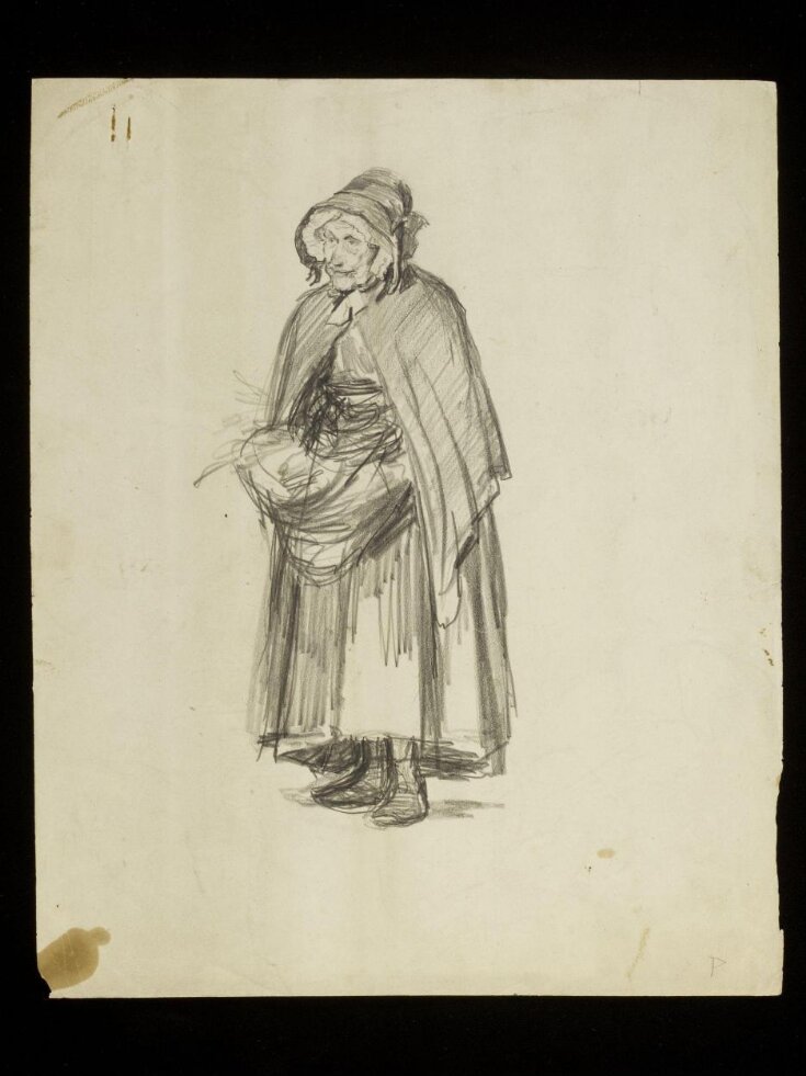An Old woman wearing a bonnet top image
