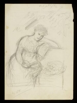 A Woman sitting at a window