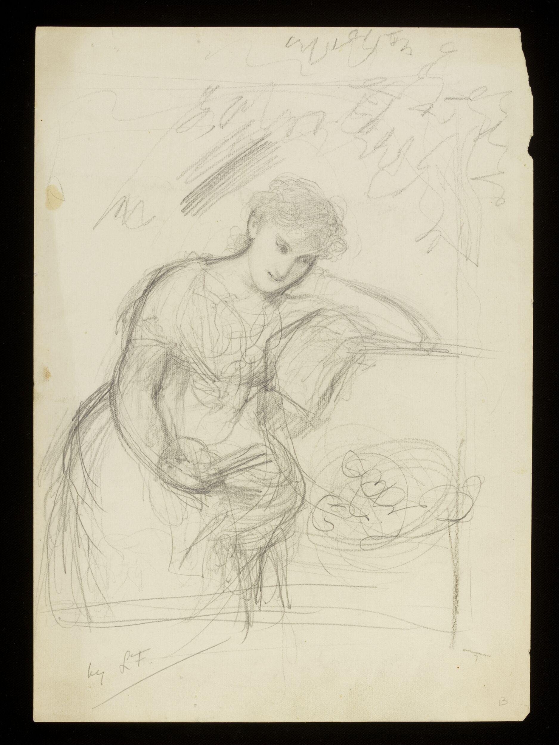 A Woman sitting at a window