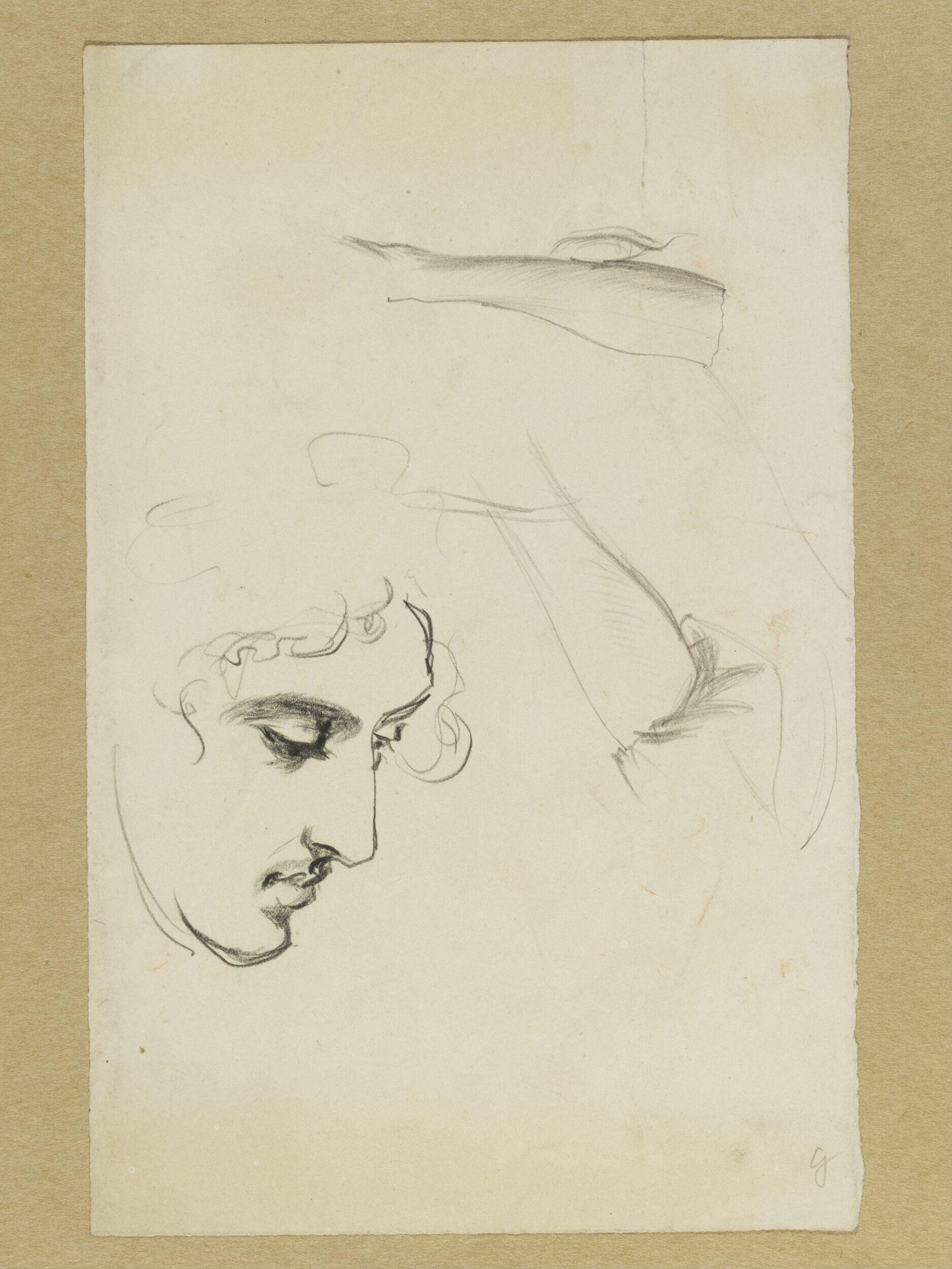 Arms and a head