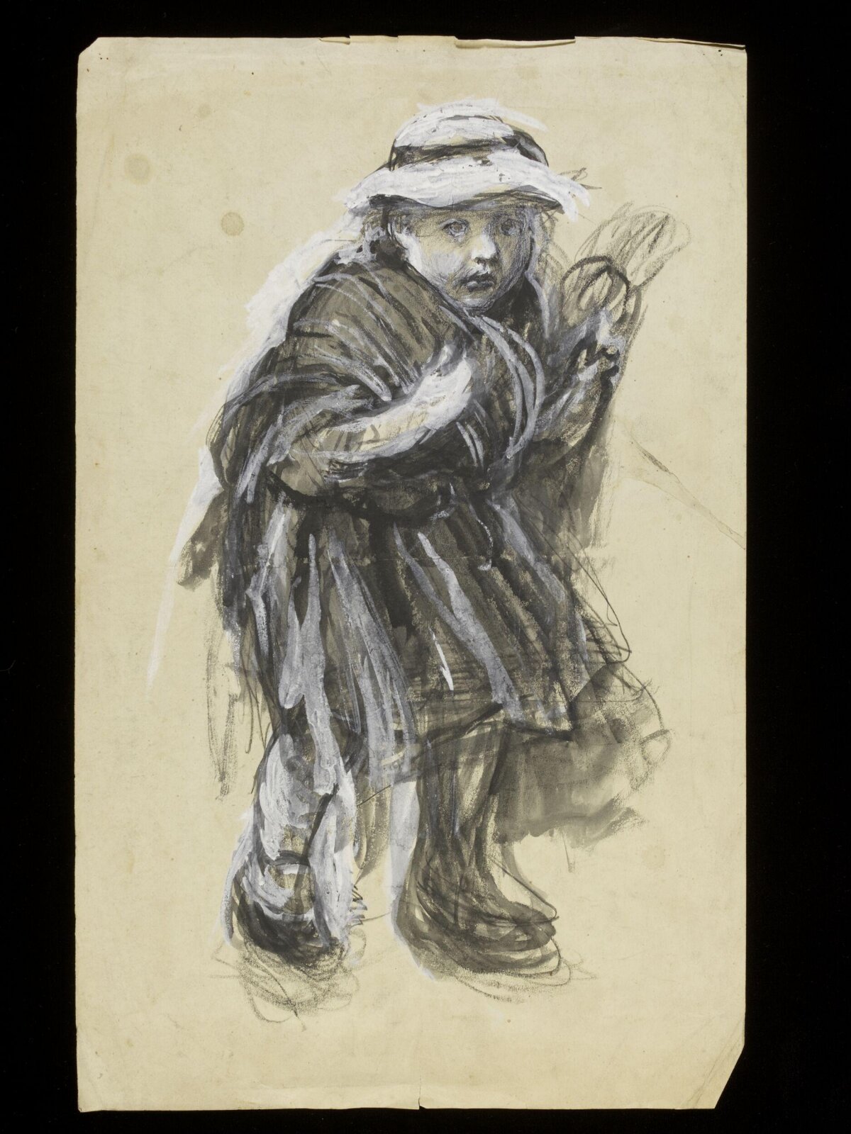 Drawing, Luke Fildes, ca. 1860-1927